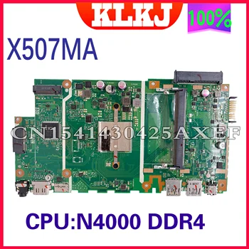 X507MA orginal Placa de baza Pentru ASUS X507MA X507M F507 placa de baza Laptop Cu Pentium N4000 CPU DDR4 REV:2.1 testat pe deplin