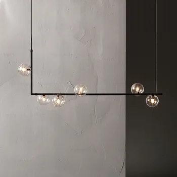 Led-uri moderne stone deco maison agățat lumini hanglamp comerciale de iluminat, lumini pandantiv pandantiv lampa de dormitor, sufragerie