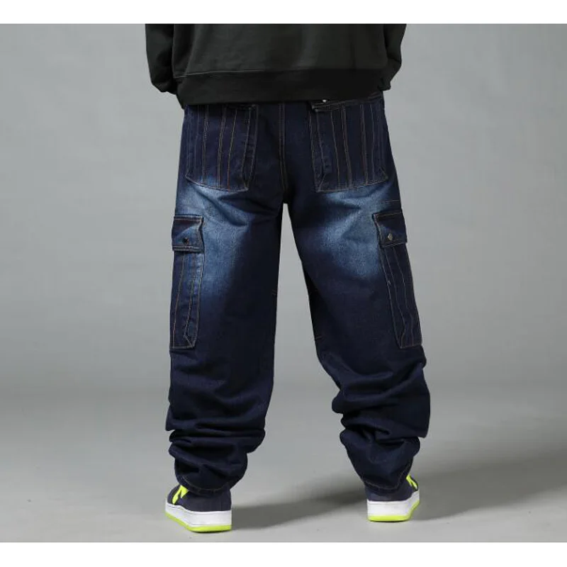 blast Diligence Experiment Noi Pantaloni Baggy Jeans Pantaloni Barbati Fat Hip-hop Liber Skateboard Om  Jeans Plus Size 30-46 cumpara online ~ Îmbrăcăminte pentru bărbați < Guar.ro