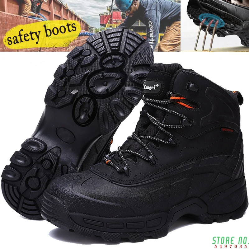 illegal Shadow Persuasion Pantofi De Siguranță Pentru Oțel Tep Bocanci Bărbați Impermeabil Protectia  Muncii Cizme Anti-coliziune De Vânătoare Pantofi Cu Foaie De Fier cumpara  online ~ Cizme barbati < Guar.ro